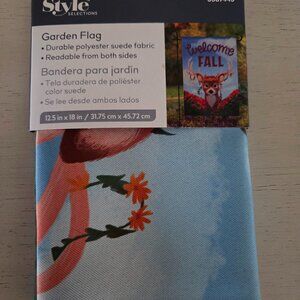 Style Welcome Fall Garden Flag